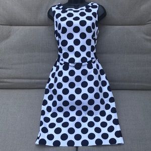 PESERICO Italian Polka Dot Dress